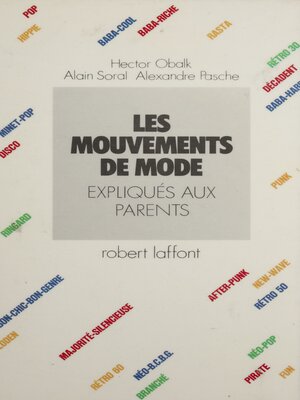 cover image of Les mouvements de mode